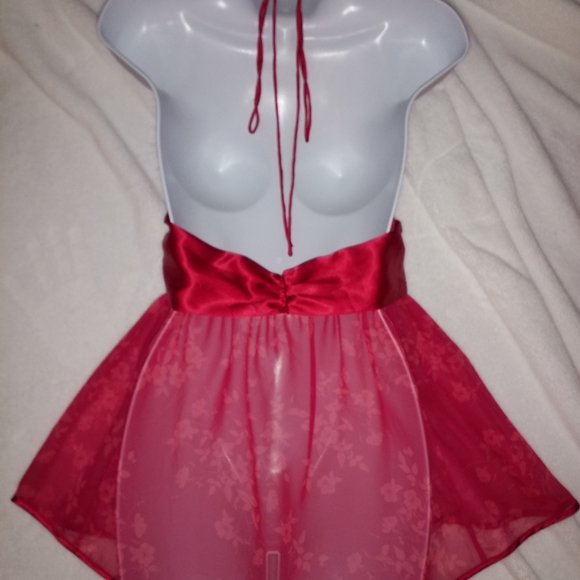 NEW VICTORIA SECRETS CUTE SEXY RED WRAP BOW SMALL - Picture 3 of 8